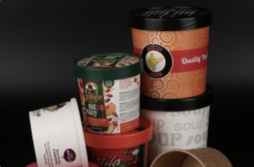 علب الايس كريم